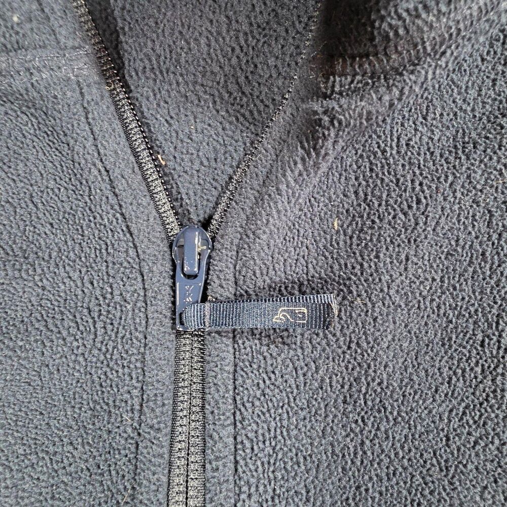 Vineyard Vines Fleece Pullover Women's XL Blue 1/4 Zip Mock Neck Sweater Casual - Picture 9 of 10